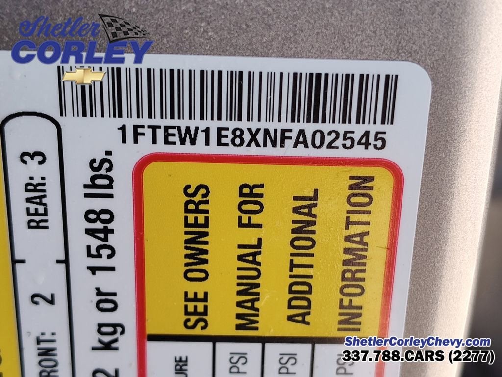 2022 Ford F-150 Tremor