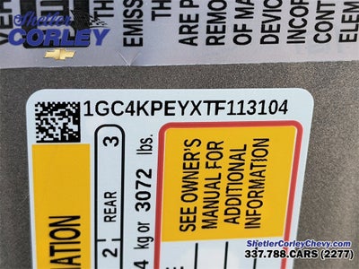 2026 Chevrolet Silverado 2500 HD LTZ