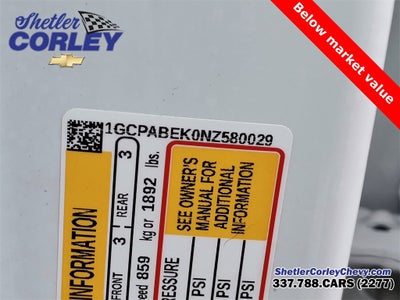 2022 Chevrolet Silverado 1500 Custom