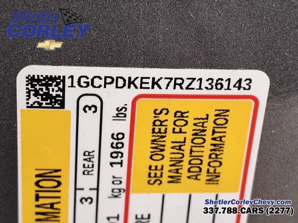 2024 Chevrolet Silverado 1500 LT (2FL)