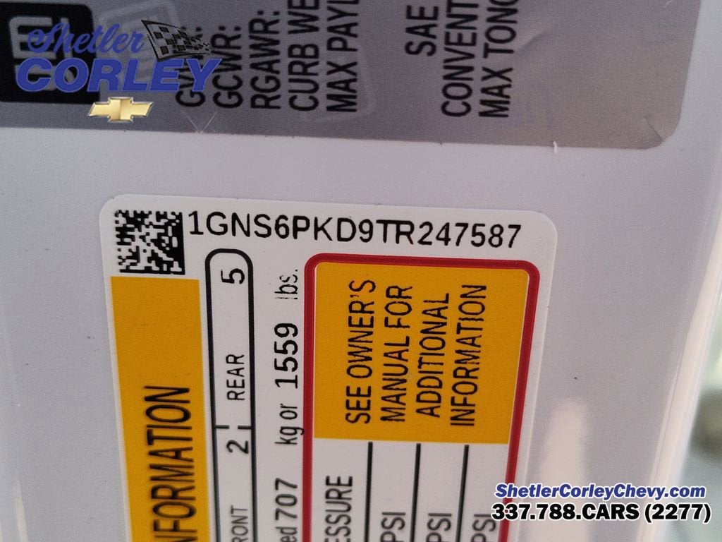 2026 Chevrolet Tahoe Z71