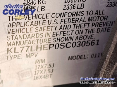 2025 Chevrolet Trax LT