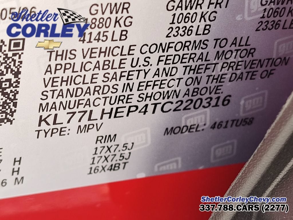 2026 Chevrolet Trax LT