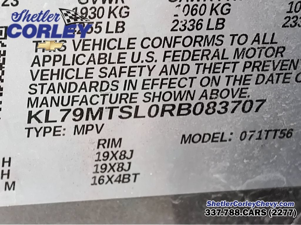 2024 Chevrolet Trailblazer RS