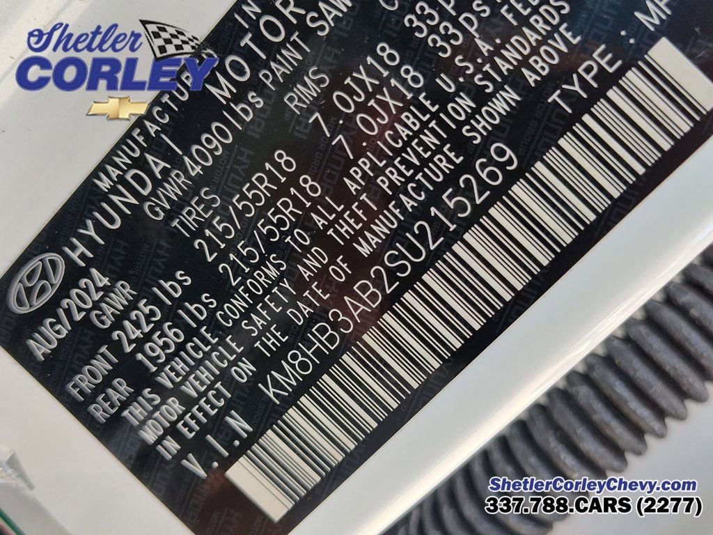 2025 Hyundai Kona SEL