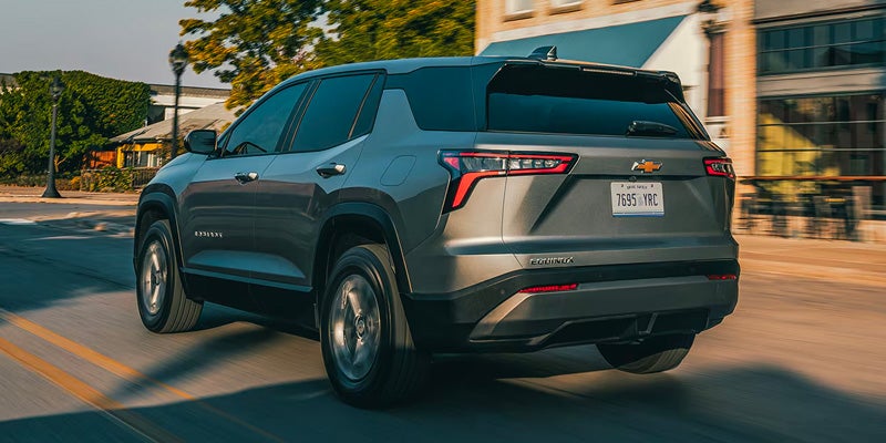 2026 Chevy Equinox in its back profile